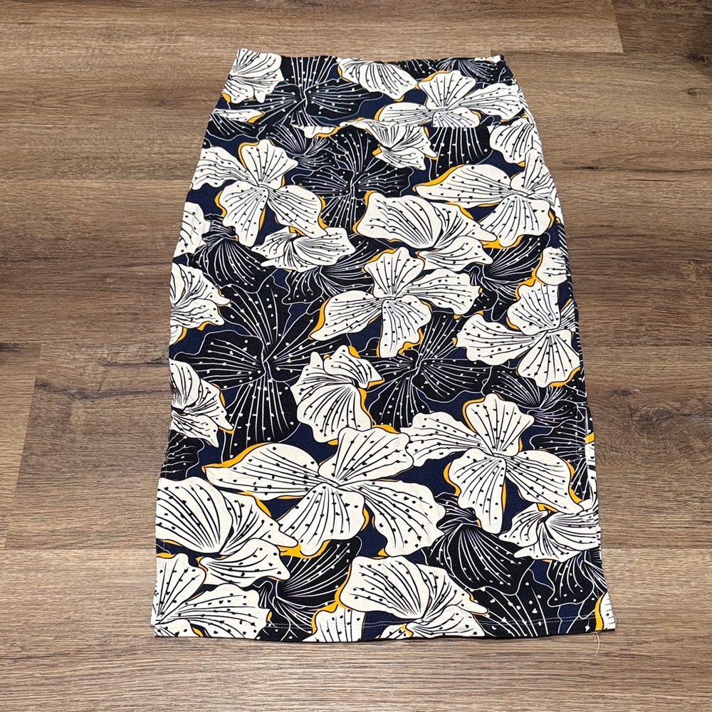 Fighting Eel Navy Kyoto Lilly Skirt